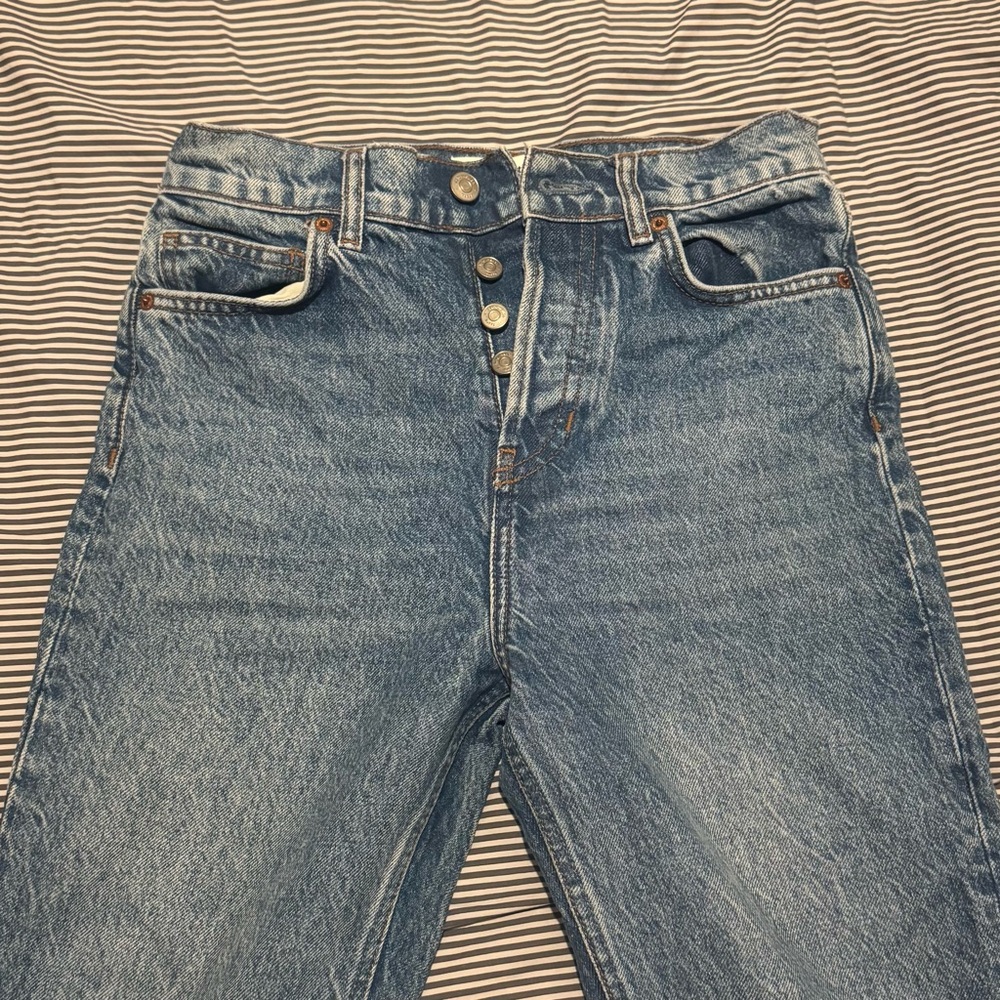 Reformation Light Blue Denim Jeans